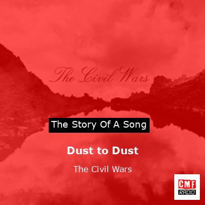 final cover Dust to Dust The Civil Wars