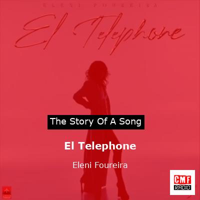 final cover El Telephone Eleni Foureira