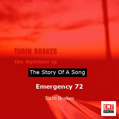 final cover Emergency 72 Turin Brakes