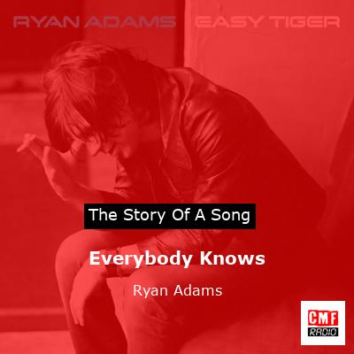 final cover Everybody Knows Ryan Adams