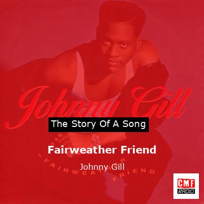 final cover Fairweather Friend Johnny Gill