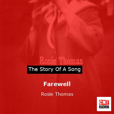 final cover Farewell Rosie Thomas