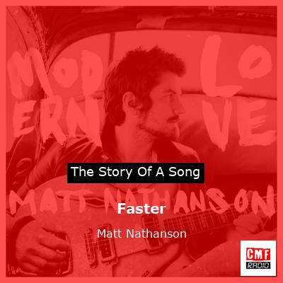 Faster – Matt Nathanson