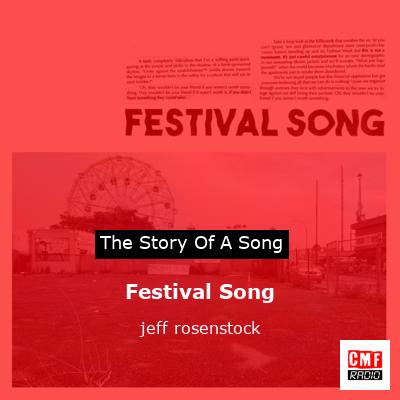 Festival Song – jeff rosenstock