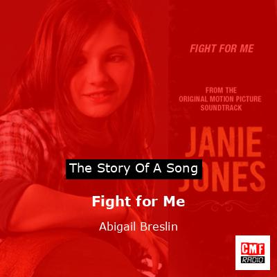 Fight for Me – Abigail Breslin