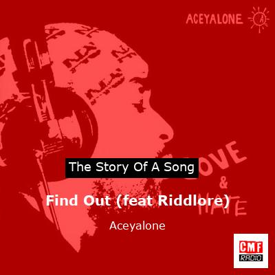 final cover Find Out feat Riddlore Aceyalone