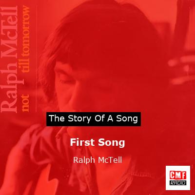 First Song – Ralph McTell