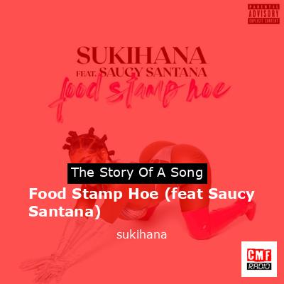 The story and meaning of the song Food Stamp Hoe feat Saucy