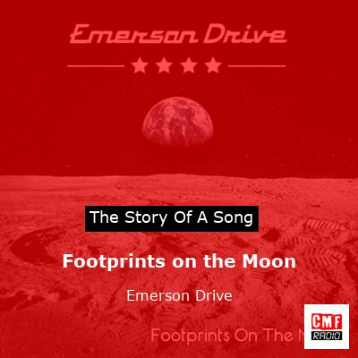 final cover Footprints on the Moon Emerson Drive