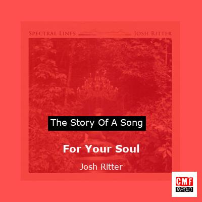 final cover For Your Soul Josh Ritter