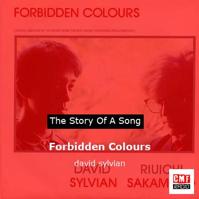 Forbidden Colours – david sylvian