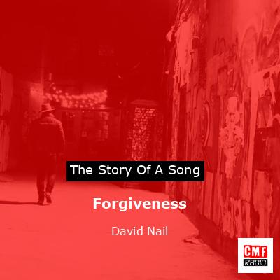final cover Forgiveness David Nail