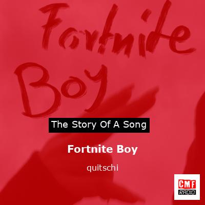 final cover Fortnite Boy quitschi
