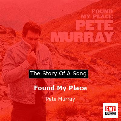 Found My Place – Pete Murray