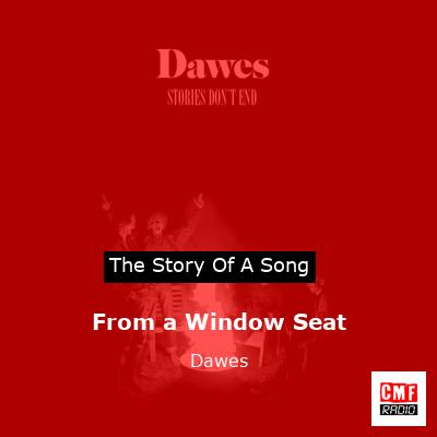 From a Window Seat – Dawes