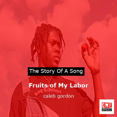 final cover Fruits of My Labor caleb gordon