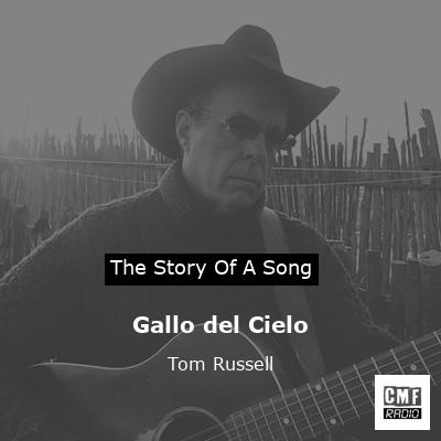 final cover Gallo del Cielo Tom Russell
