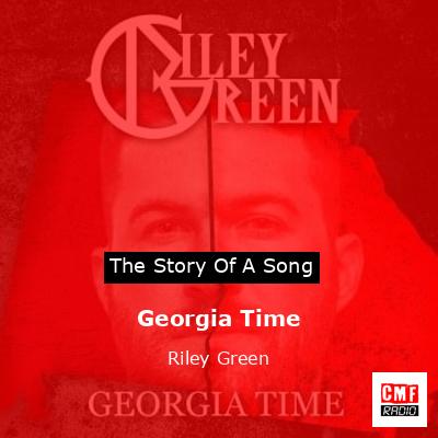 final cover Georgia Time Riley Green