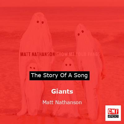 Giants – Matt Nathanson