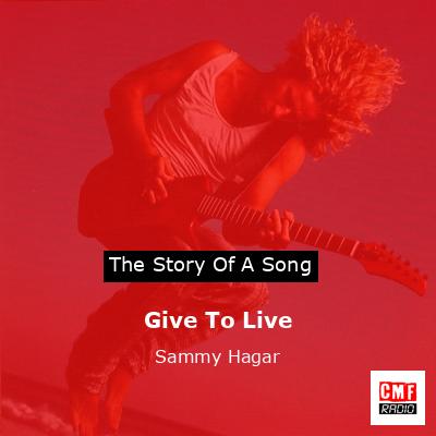 Give To Live – Sammy Hagar