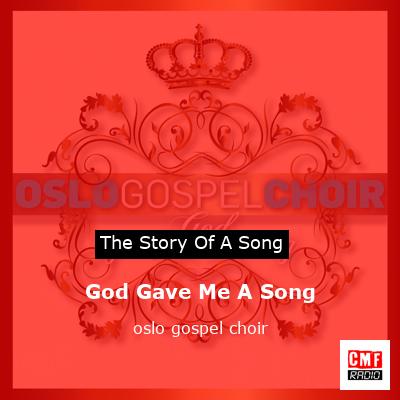 final cover God Gave Me A Song oslo gospel choir