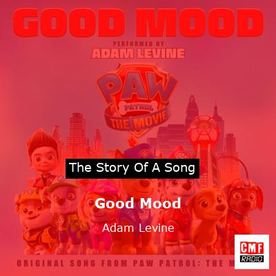 final cover Good Mood Adam Levine