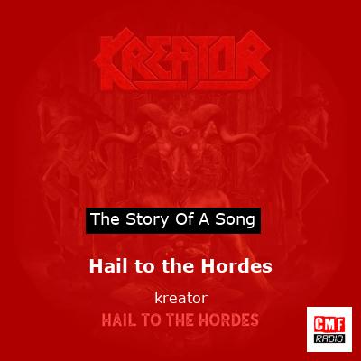 Hail to the Hordes – kreator