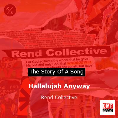 final cover Hallelujah Anyway Rend Collective