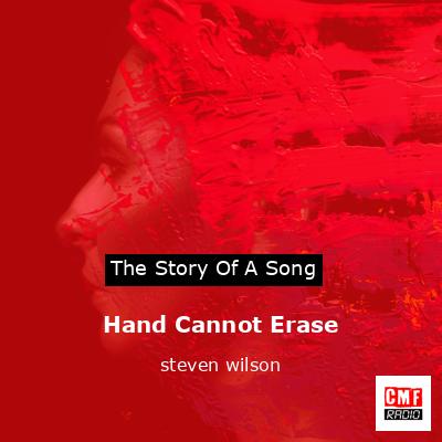 Hand Cannot Erase – steven wilson