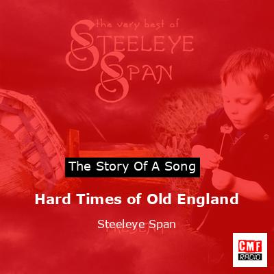 final cover Hard Times of Old England Steeleye Span
