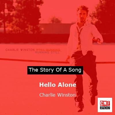 final cover Hello Alone Charlie Winston