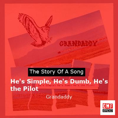 final cover Hes Simple Hes Dumb Hes the Pilot Grandaddy