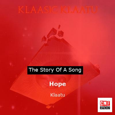 Hope – Klaatu