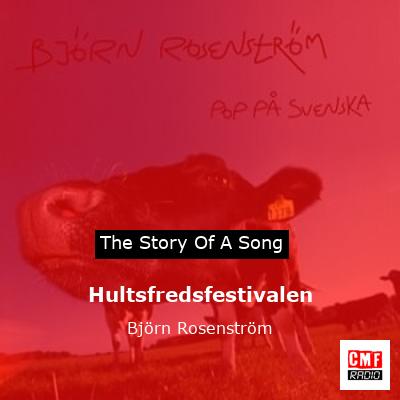 Hultsfredsfestivalen – Björn Rosenström