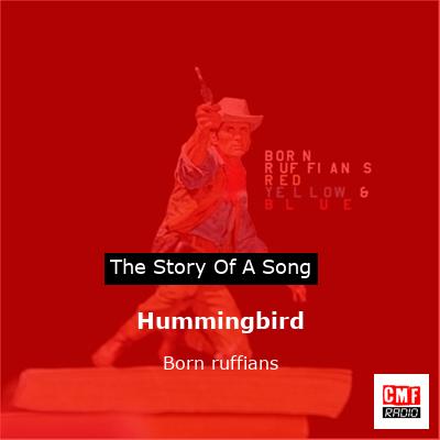 final cover Hummingbird Born ruffians