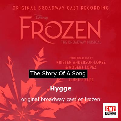 final cover Hygge original broadway cast of frozen
