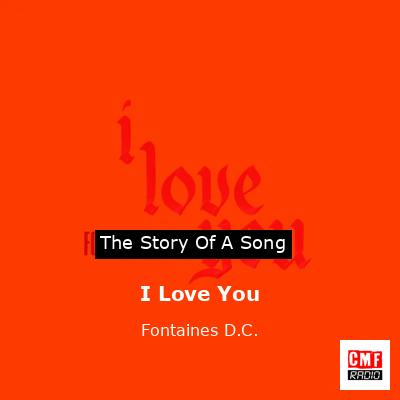 I Love You – Fontaines D.C.