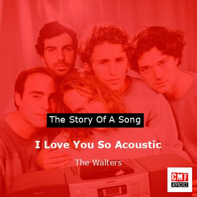 I Love You So Acoustic – The Walters