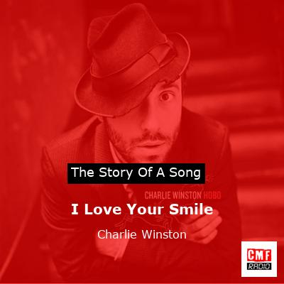final cover I Love Your Smile Charlie Winston