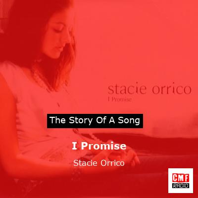 I Promise – Stacie Orrico