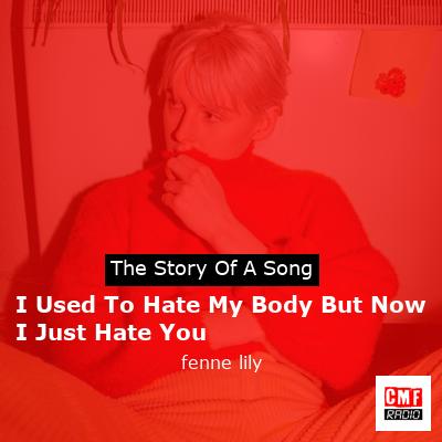 I Used To Hate My Body But Now I Just Hate You – fenne lily