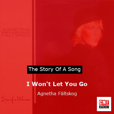 The story and meaning of the song 'I Won't Let You Go - Agnetha Fältskog