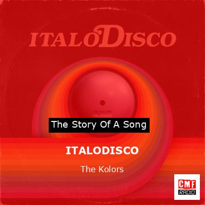 final cover ITALODISCO The Kolors