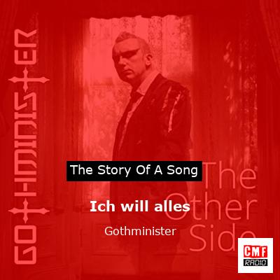 Ich will alles – Gothminister