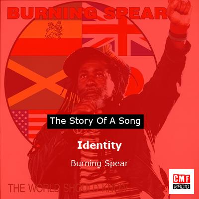 final cover Identity Burning Spear
