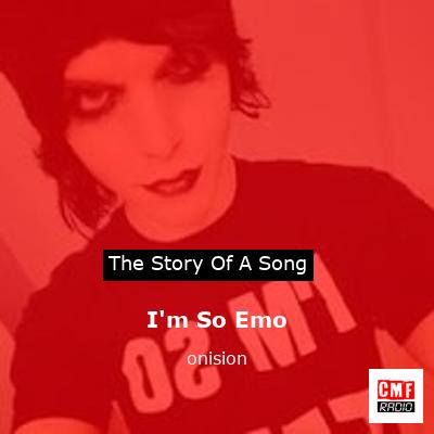 final cover Im So Emo onision