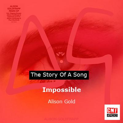 final cover Impossible Alison Gold