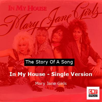 final cover In My House Single Version Mary Jane Girls