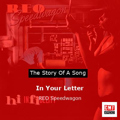 final cover In Your Letter REO Speedwagon