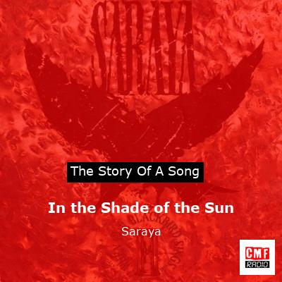 final cover In the Shade of the Sun Saraya